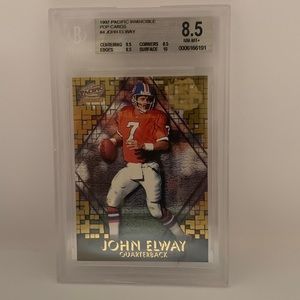 1997 Pacific #4 John Elway Broncos Near Mint 8.5 (MISC3)